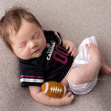 Felt Newborn Sports Props: Football, Rugby and Baseball Toys for Newborn Photography Props