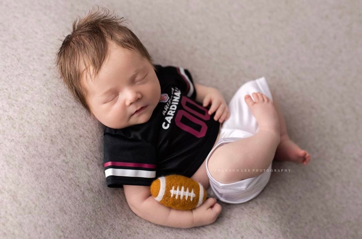 Felt Newborn Sports Props: Football, Rugby and Baseball Toys for Newborn Photography Props