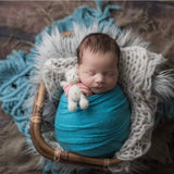 Newborn Knitted Teddy Bear and Bunny Photography Props, Baby Bear Crochet Toy, Newborn Photography Prop, Newborn Knitted Toy Bunny and Bear