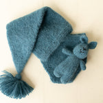 Newborn Knitted Teddy Bear Photography Props, Newborn Bunny Photo Toy, Small Hand-knitted Toy,Baby Crochet Bear Toy,Newborn Photography Prop