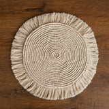 Round Macrame Newborn Rug, Newborn Photography props, Macrame Newborn Props, Newborn Knit Blanket, Natural Macrame Cord Mat Photo Prop