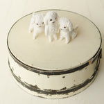 Small Felted Dog Toy for Photography, Custom Pet Figure, Felted Animals Toy,Felt Stuffed Dog, Puppy First Birthday,Newborn photography props