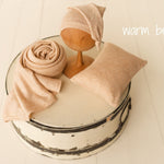 Newborn Fabric Outfit Set, Newborn Photography Wrap ,Newborn Sleep Hat, Newborn Posing Pillow, Newborn Photography props, Newborn Boy Outfit