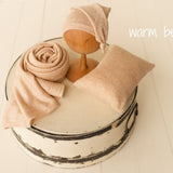 Newborn Fabric Outfit Set, Newborn Photography Wrap ,Newborn Sleep Hat, Newborn Posing Pillow, Newborn Photography props, Newborn Boy Outfit