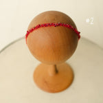 Colorful Newborn Beaded Headband Girl, Newborn Headband for Photography, Newborn Tieback, Newborn Girl Headband, Newborn photography props