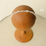 Colorful Newborn Beaded Headband Girl, Newborn Headband for Photography, Newborn Tieback, Newborn Girl Headband, Newborn photography props