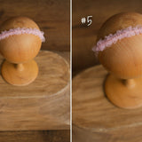 Colorful Newborn Headband for Girl, Newborn Photography Props, Newborn Girl Coming Home Outfit, Newborn Girl Headband, Baby Girl Bow Tieback