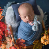 Newborn Knitted Teddy Bear and Bunny Photography Props, Baby Bear Crochet Toy, Newborn Photography Prop, Newborn Knitted Toy Bunny and Bear