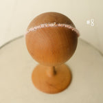 Colorful Newborn Beaded Headband Girl, Newborn Headband for Photography, Newborn Tieback, Newborn Girl Headband, Newborn photography props