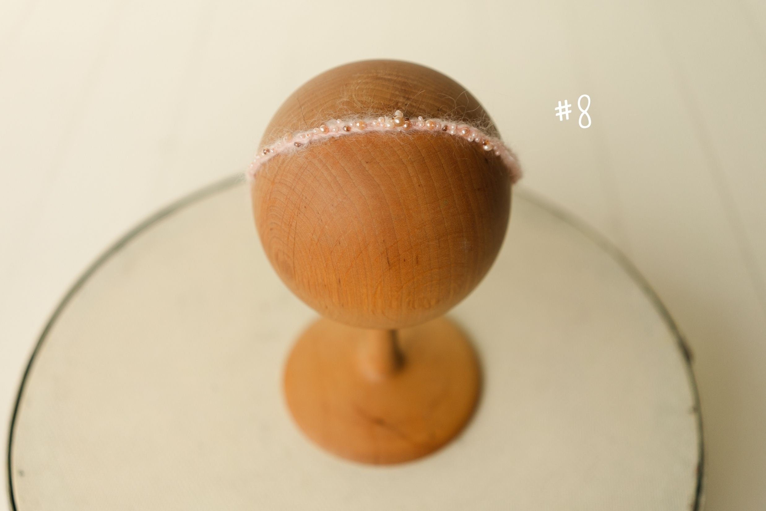 Colorful Newborn Beaded Headband Girl, Newborn Headband for Photography, Newborn Tieback, Newborn Girl Headband, Newborn photography props