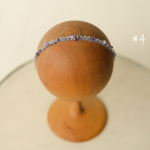 Colorful Newborn Beaded Headband Girl, Newborn Headband for Photography, Newborn Tieback, Newborn Girl Headband, Newborn photography props