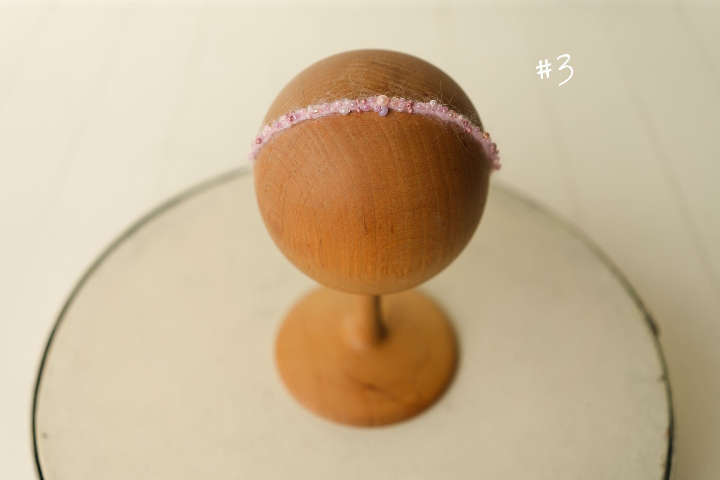 Colorful Newborn Beaded Headband Girl, Newborn Headband for Photography, Newborn Tieback, Newborn Girl Headband, Newborn photography props