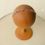 Colorful Newborn Beaded Headband Girl, Newborn Headband for Photography, Newborn Tieback, Newborn Girl Headband, Newborn photography props