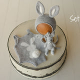 Newborn Bunny Outfit, Newborn Knitted Outfit, Newborn Bunny Hat Knitted, Newborn Photography Props, Newborn Rabbit Outfit, Newborn Bunny Toy