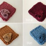 Soft stretchy newborn posing fabric wrap – photo prop for baby sessions
