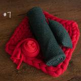 Christmas Newborn Photography Props, Newborn Merino Wool Blanket, Newborn Posing Pillow, Newborn Christmas Outfit, Newborn Fabric Backdrop