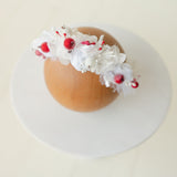 Newborn Christmas Headband Girl, Sitter Headband Girl, Newborn girl headband, Newborn photography props, Girl Newborn Headband Christmas