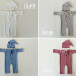 Newborn Fabric Overall, Newborn Coming Home Outfit, Newborn Posing Pillow, Newborn Photography Props Set, Newborn Posing Fabric Backdrop