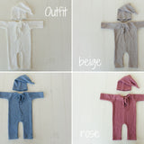 Newborn Fabric Overall, Newborn Coming Home Outfit, Newborn Posing Pillow, Newborn Photography Props Set, Newborn Posing Fabric Backdrop