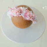 Newborn Flower Crown, Newborn Girl Headband, Newborn Photography Props, Flower Newborn Headband for Girl, Newborn Photography Headband