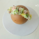 Newborn Flower Crown, Newborn Girl Headband, Newborn Photography Props, Flower Newborn Headband for Girl, Newborn Photography Headband