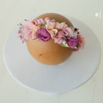 Newborn Flower Crown, Newborn Girl Headband, Newborn Photography Props, Flower Newborn Headband for Girl, Newborn Photography Headband