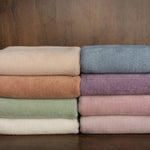 Fluffy wool newborn photography backdrop with matching pillow