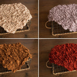 Newborn Merino Wool Chunky Blanket, Newborn Knitted Blanket,Baby Merino Wool Blanket,Newborn Photography Props,Newborn Braided Blanket Wool