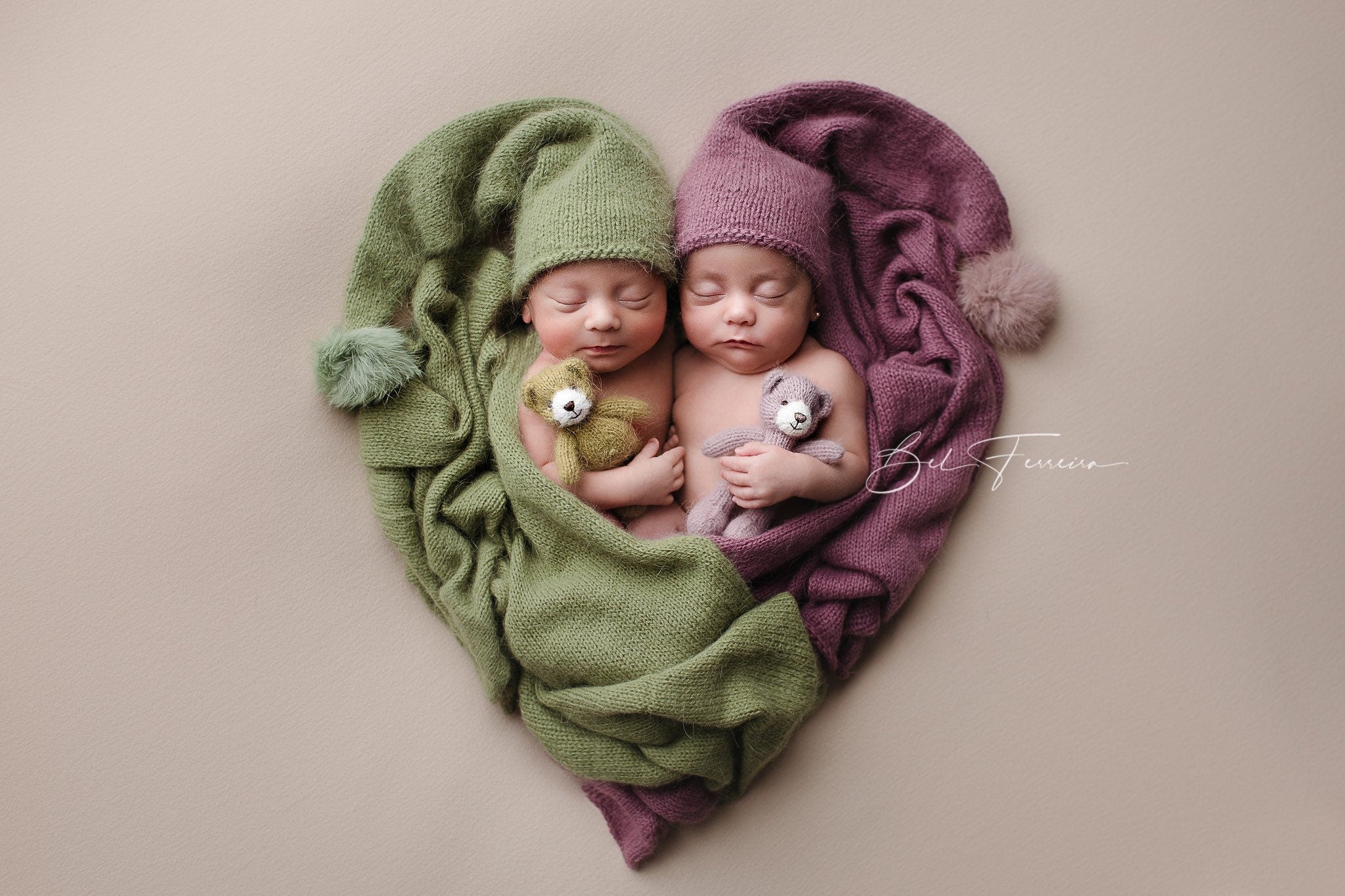 Newborn Sleep Hat and Wrap Sets, Newborn Knit Wrap, Newborn Photography Props, Newborn Knitted Photo Props, Newborn Coming Home Outfit Boy