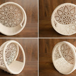 Newborn Dream Catcher Photography Props, Newborn Photography Prop Boho, Newborn Basket Prop, Baby Ring Basket Photo Prop, Macrame Photo Prop