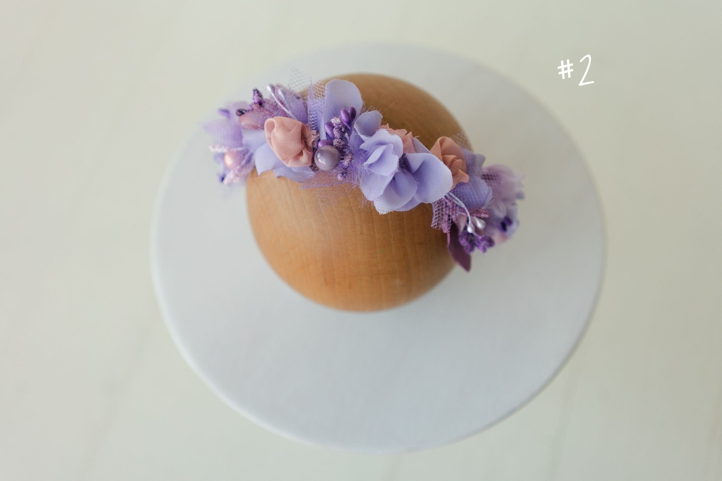 Newborn Flower Crown, Newborn Girl Headband, Newborn Photography Props, Flower Newborn Headband for Girl, Newborn Photography Headband