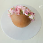 Newborn Flower Crown, Newborn Girl Headband, Newborn Photography Props, Flower Newborn Headband for Girl, Newborn Photography Headband