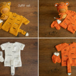 Tiger Newborn Knitted Outfit,Newborn Tiger Outfit,Newborn Photography props,Baby Tiger Costume,Newborn Felted Tiger Toy,Tiger Bonnet and Toy