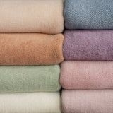 Fluffy wool newborn photography backdrop with matching pillow