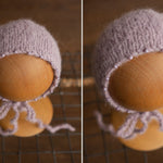 Newborn Knitted Bonnet with Pearl, Newborn Girl Bonnet, Newborn props set, Newborn Photography Props, Newborn girl coming home outfit