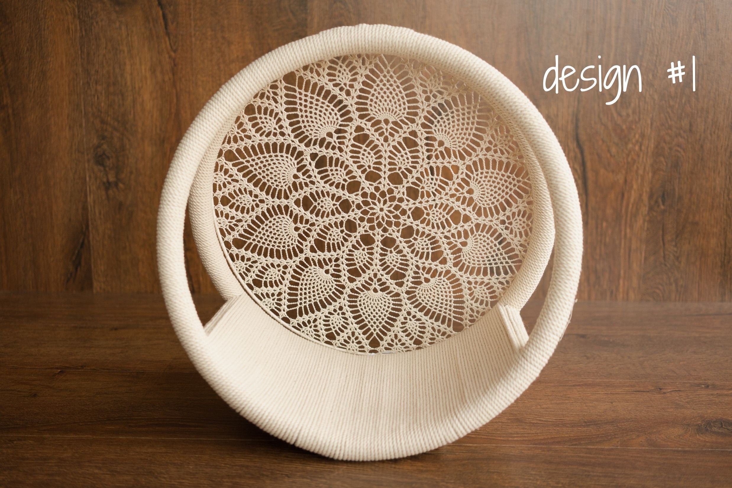 Newborn Dream Catcher Photography Props, Newborn Photography Prop Boho, Newborn Basket Prop, Baby Ring Basket Photo Prop, Macrame Photo Prop