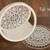 Newborn Dream Catcher Photography Props, Newborn Photography Prop Boho, Newborn Basket Prop, Baby Ring Basket Photo Prop, Macrame Photo Prop