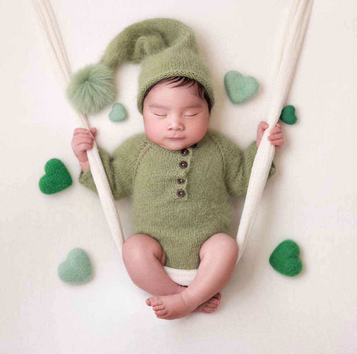 Newborn Romper Outfit, Newborn Outfit for Boy, Newborn Girl Romper, Newborn Knitted Outfit Girl, Newborn Photography props, Baby shower gift