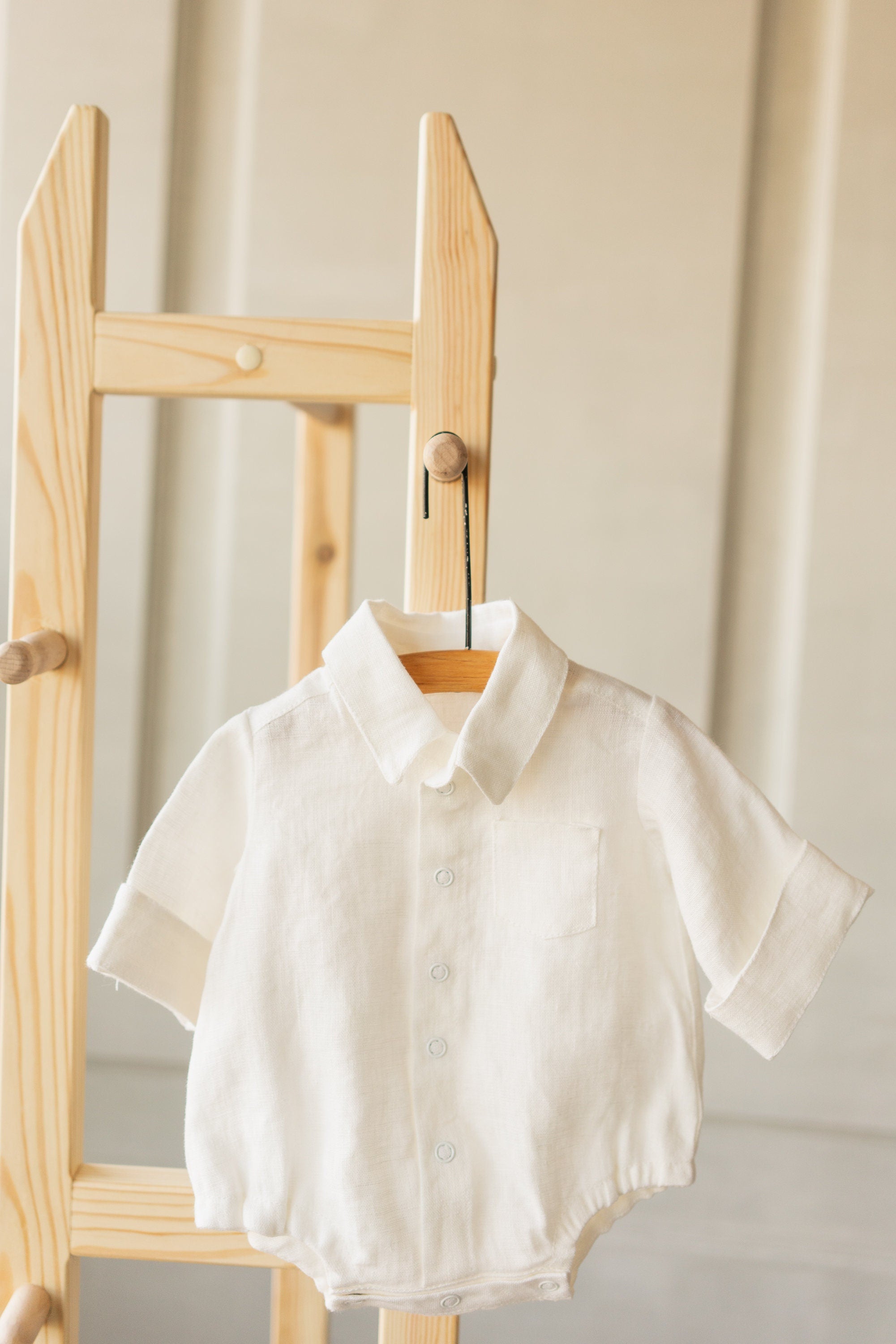 Baby Boy Linen Shirt, Baby Linen Outfit for Boy, Linen Unisex Baby Clothing, Newborn Boy Coming Home outfit, Newborn Photography Outfit Boy