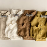Baby Boy Linen Shirt, Baby Linen Outfit for Boy, Linen Unisex Baby Clothing, Newborn Boy Coming Home outfit, Newborn Photography Outfit Boy