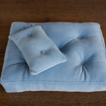 Newborn Velvet Posing Bed and Pillow, Newborn Floor Poser Pillow, Newborn Bedding Prop, Newborn Photography Props Bed, Newborn Posing Pillow