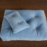 Newborn Velvet Posing Bed and Pillow, Newborn Floor Poser Pillow, Newborn Bedding Prop, Newborn Photography Props Bed, Newborn Posing Pillow