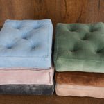 Newborn Velvet Posing Bed and Pillow, Newborn Floor Poser Pillow, Newborn Bedding Prop, Newborn Photography Props Bed, Newborn Posing Pillow