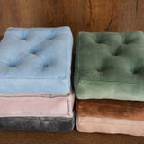 Newborn Velvet Posing Bed and Pillow, Newborn Floor Poser Pillow, Newborn Bedding Prop, Newborn Photography Props Bed, Newborn Posing Pillow