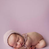 Newborn Knitted Bonnet with Pearl, Newborn Girl Bonnet, Newborn props set, Newborn Photography Props, Newborn girl coming home outfit