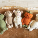 Newborn Knitted Animals Photography Props, Newborn Photography Props, Knit Newborn Lion Toy, Newborn Dragon Toy, Newborn Props Toy Knitted