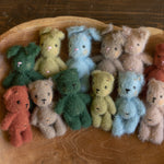 Newborn Knitted Teddy Bear and Bunny Photography Props, Baby Bear Crochet Toy, Newborn Photography Prop, Newborn Knitted Toy Bunny and Bear