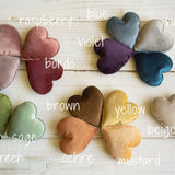 Newborn Velvet Heart Toys, Newborn Heart Decor, Newborn Photography Props Set ,Newborn Photo Props, Newborn Heart Photo Props, Velvet Props