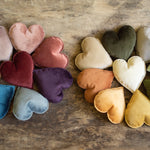 Newborn Velvet Heart Toys, Newborn Heart Decor, Newborn Photography Props Set ,Newborn Photo Props, Newborn Heart Photo Props, Velvet Props