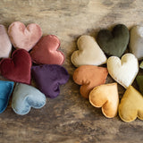 Newborn Velvet Heart Toys, Newborn Heart Decor, Newborn Photography Props Set ,Newborn Photo Props, Newborn Heart Photo Props, Velvet Props